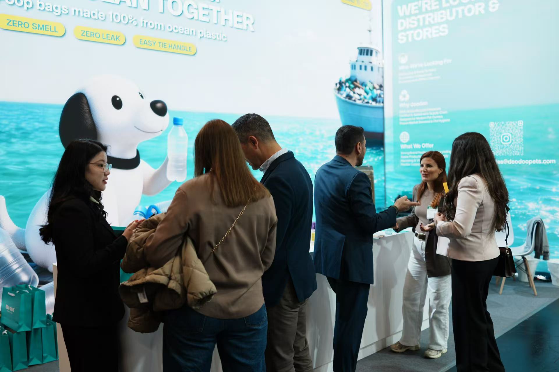 DeoDoo en Interzoo 2026 Núremberg — WE ARE CLEANING THE OCEAN TOGETHER